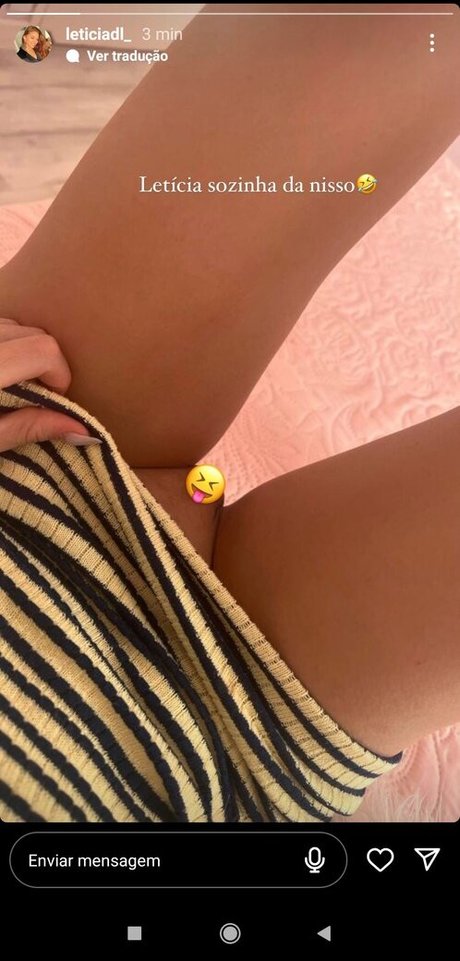 Foto di nudo di fuga di OnlyFans di Leticia Dias
