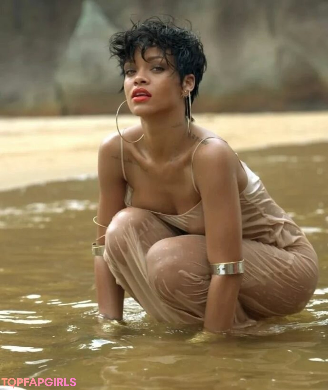 Foto di nudo di fuga di OnlyFans di Rihanna #1298