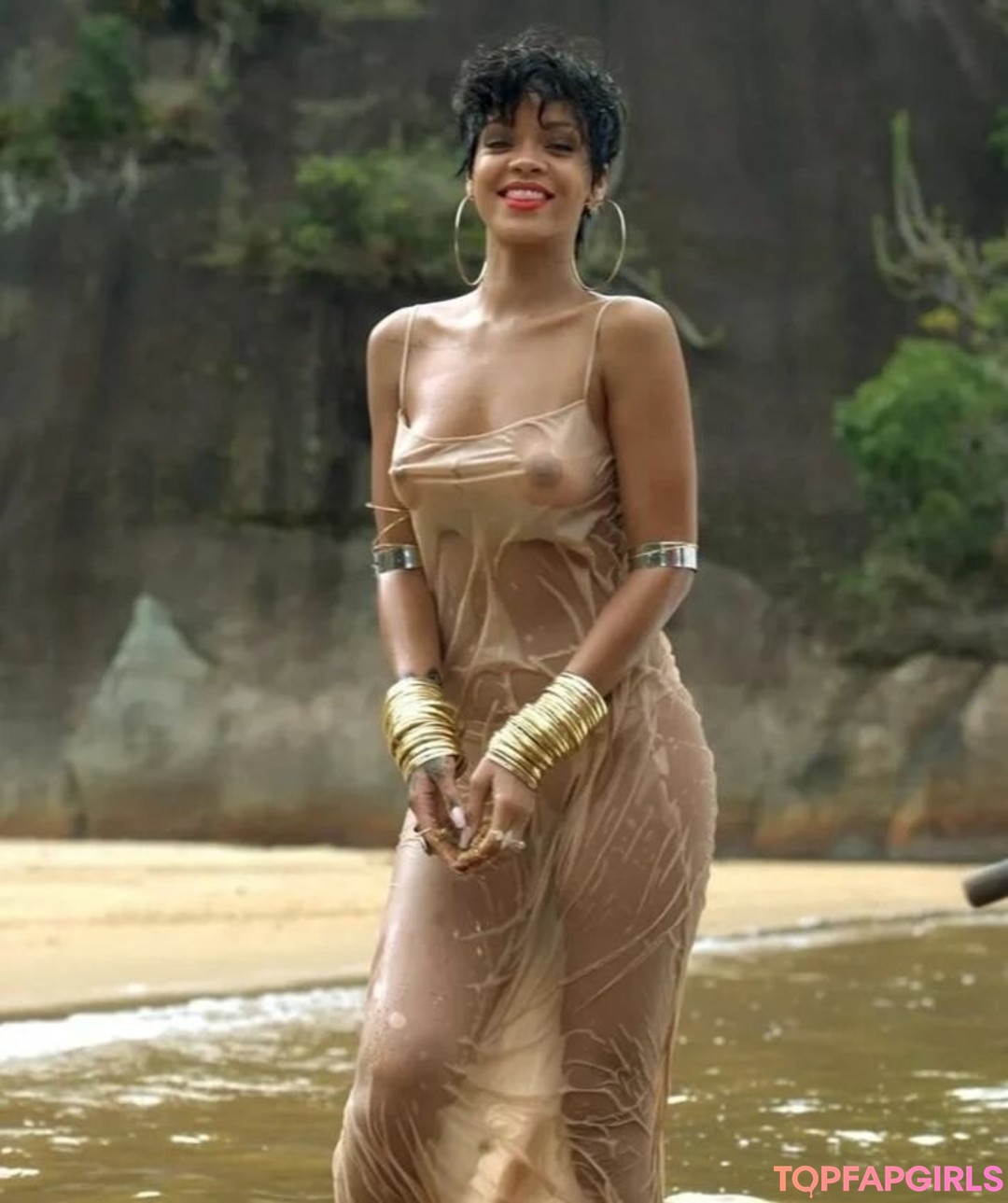 Foto di nudo di fuga di OnlyFans di Rihanna #1305