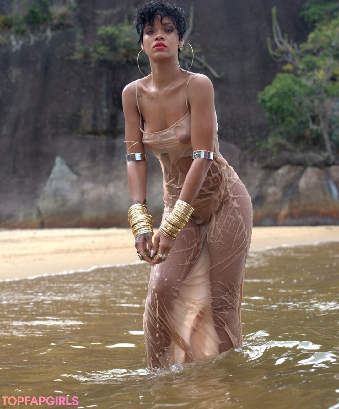 Foto di nudo di fuga di OnlyFans di Rihanna #1369
