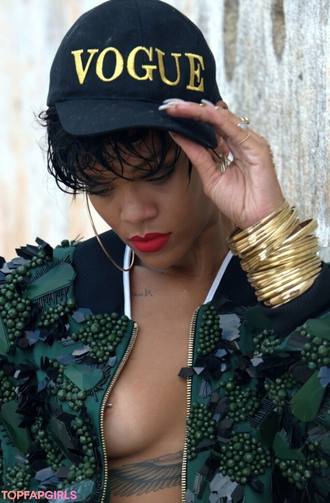 Foto di nudo di fuga di OnlyFans di Rihanna #1462