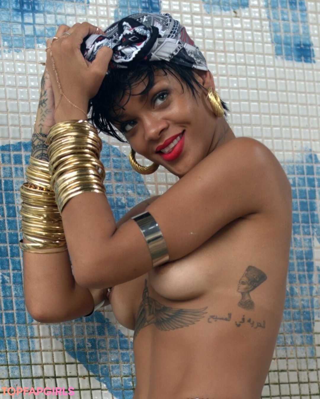 Foto di nudo di fuga di OnlyFans di Rihanna #1495