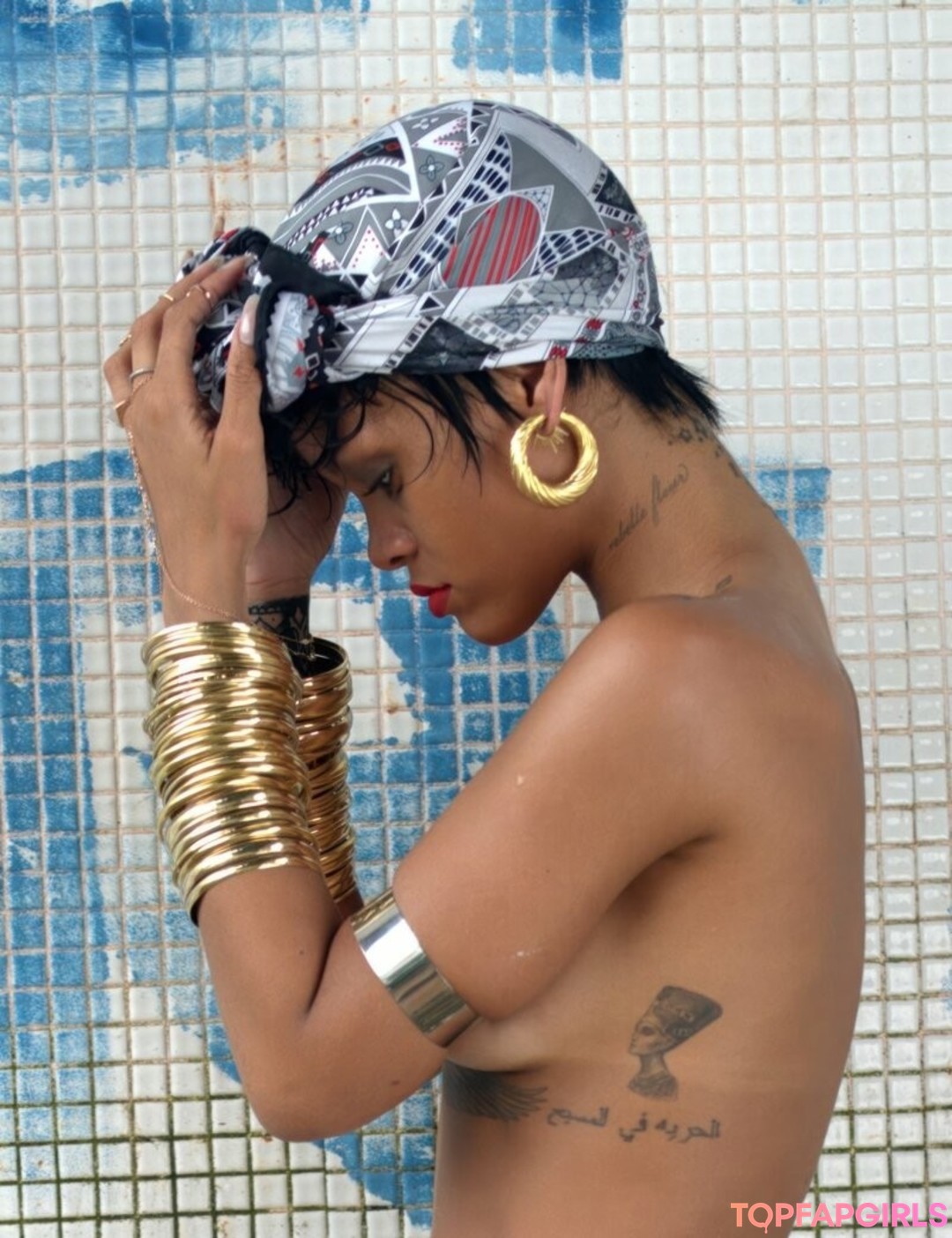 Foto di nudo di fuga di OnlyFans di Rihanna #1498