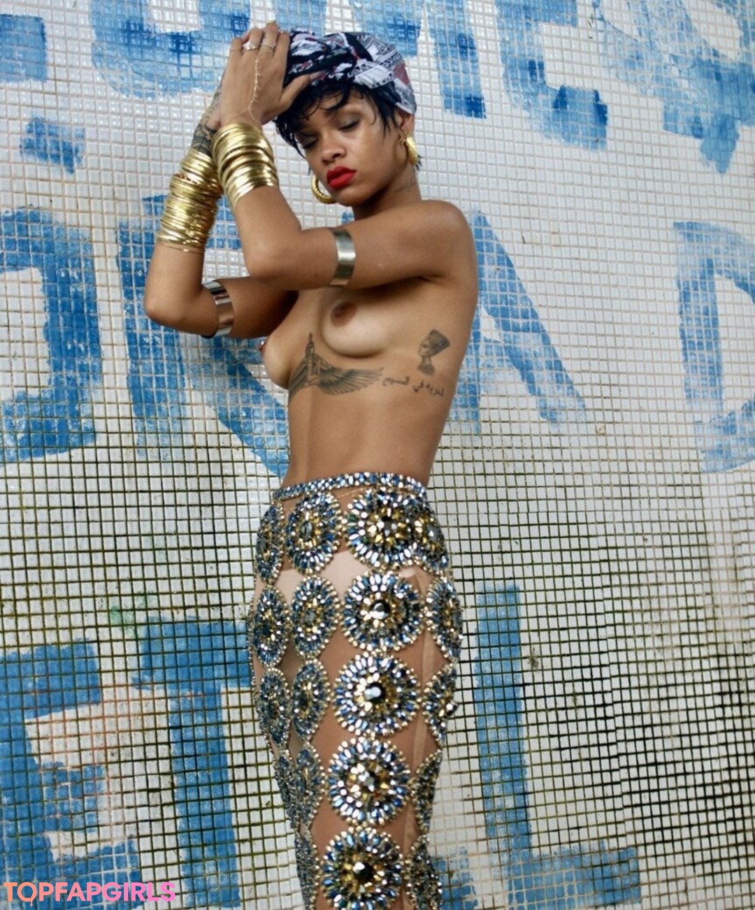 Foto di nudo di fuga di OnlyFans di Rihanna #1529