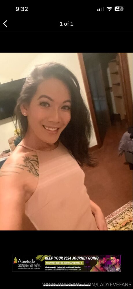 Foto di nudo di fuga di OnlyFans di Ladyevefans