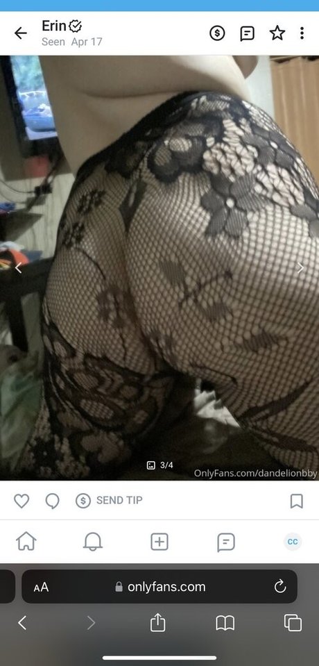 Foto di nudo di fuga di OnlyFans di Dandelionbby