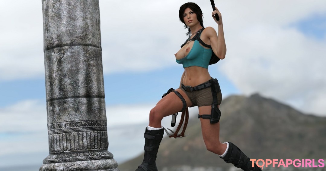 Foto di nudo di fuga di OnlyFans di Tomb Raider Lara Croft #1217