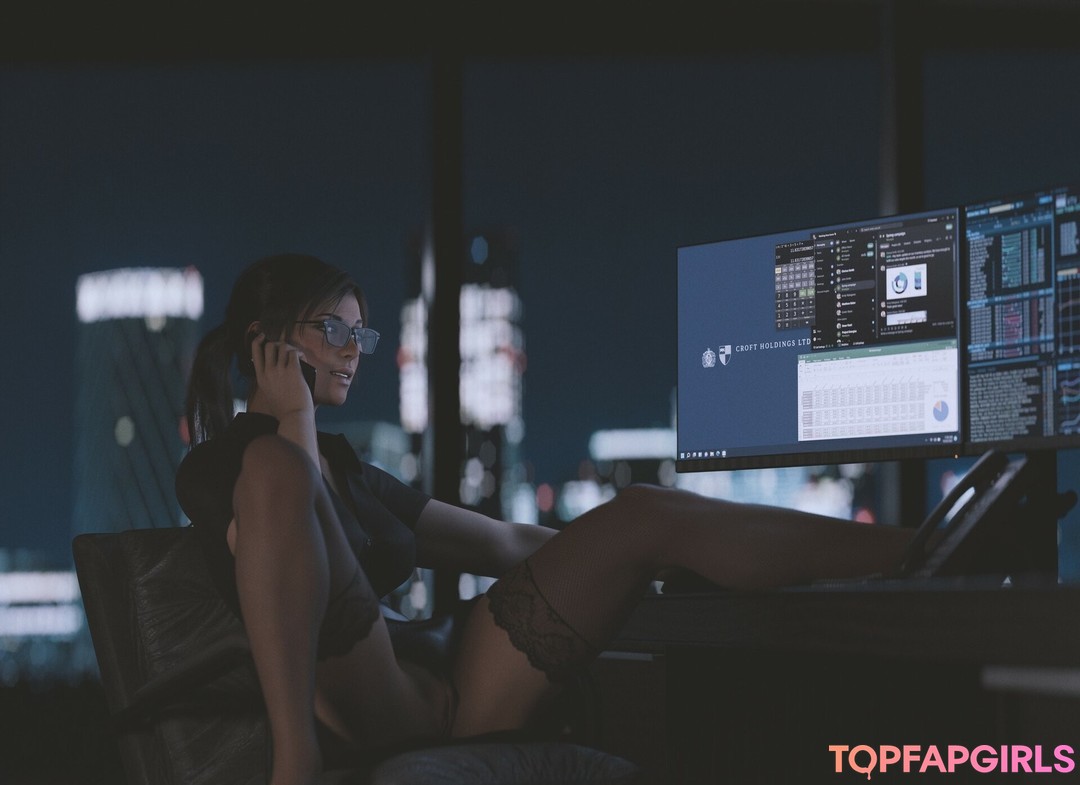 Foto di nudo di fuga di OnlyFans di Tomb Raider Lara Croft #1280