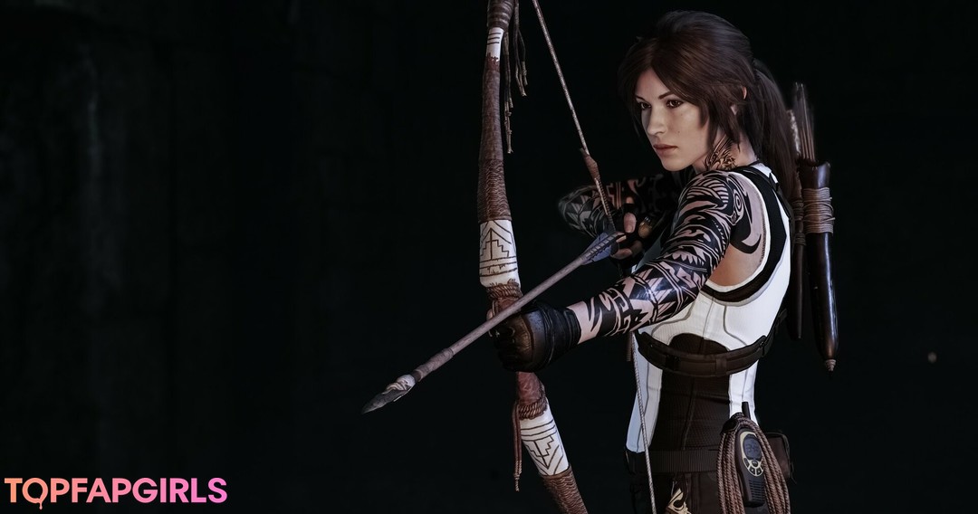 Foto di nudo di fuga di OnlyFans di Tomb Raider Lara Croft #1288