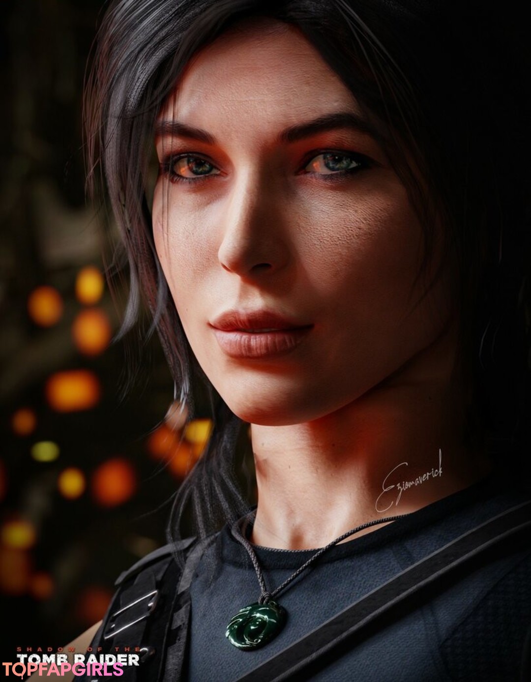 Foto di nudo di fuga di OnlyFans di Tomb Raider Lara Croft #1297