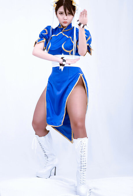 Foto di nudo di fuga di OnlyFans di Chun Li Cosplay