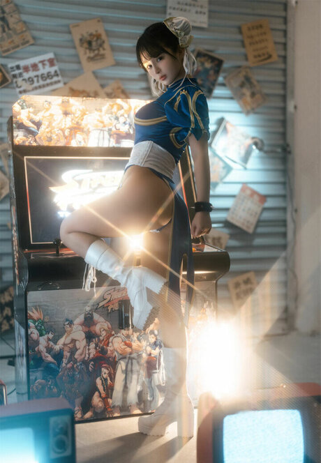 Foto di nudo di fuga di OnlyFans di Chun Li Cosplay