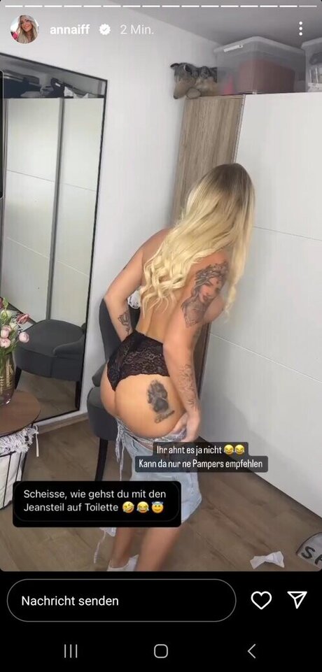 Foto di nudo di fuga di OnlyFans di Anna Ifflnder