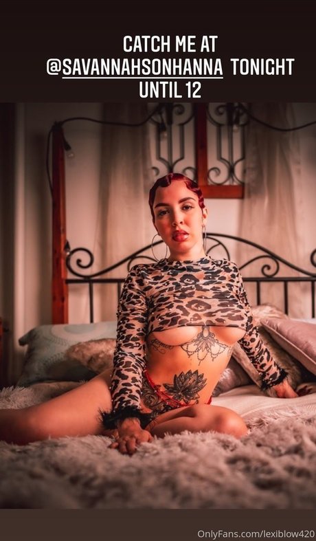 Foto di nudo di fuga di OnlyFans di Lexiblow420