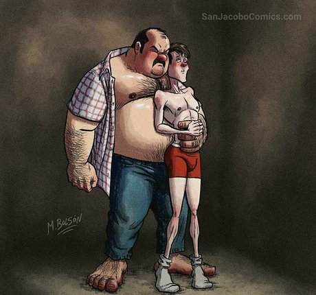 Foto di nudo di fuga di OnlyFans di Sanjacobocomics