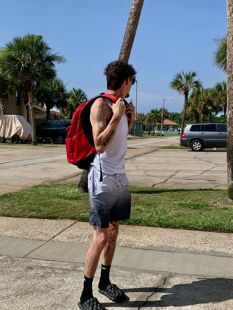 Foto di nudo di fuga di OnlyFans di Austin