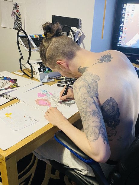 Foto di nudo di fuga di OnlyFans di Lazirusgrimm