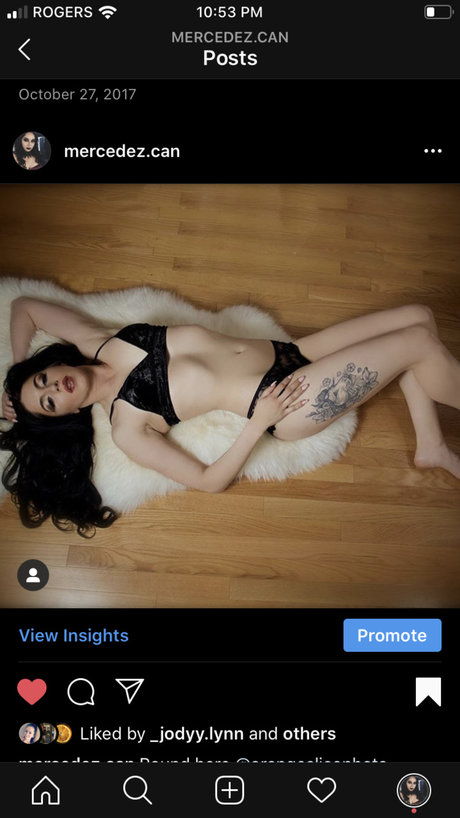 Foto di nudo di fuga di OnlyFans di Mercedez