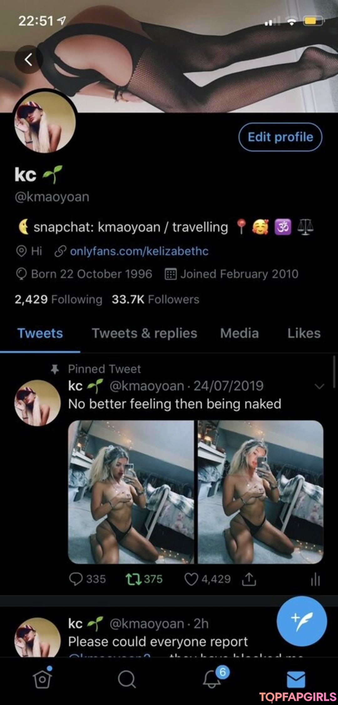 Foto di nudo di fuga di OnlyFans di Hempresskc #1092