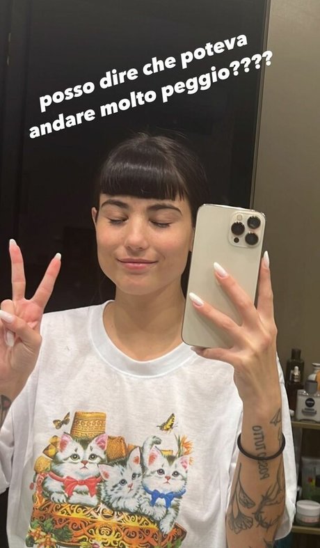 Foto di nudo di fuga di OnlyFans di Giorgia Soleri