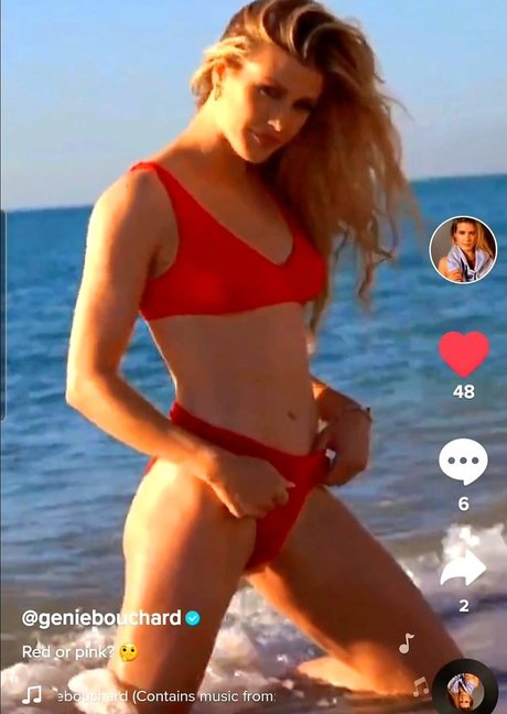 Foto di nudo di fuga di OnlyFans di Eugenie Genie Bouchard