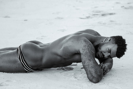 Foto di nudo di fuga di OnlyFans di Black Muscular Brazil