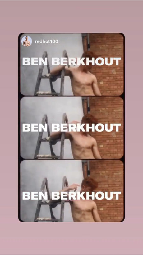 Foto di nudo di fuga di OnlyFans di Ben Berkhout