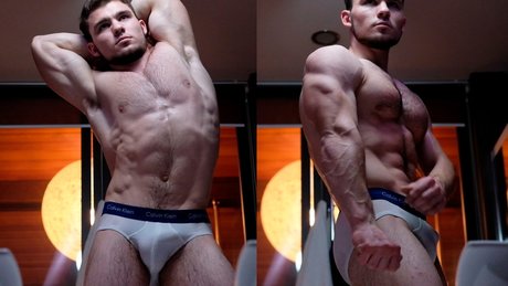 Foto di nudo di fuga di OnlyFans di Andrey Muscle