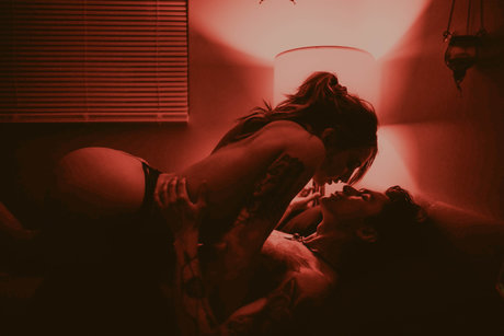 Foto di nudo di fuga di OnlyFans di Angelique Ampamp Jason