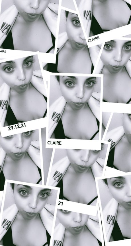 Foto di nudo di fuga di OnlyFans di Claire 
