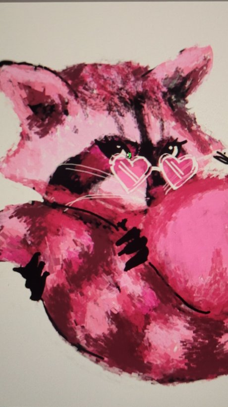 Foto di nudo di fuga di OnlyFans di Pink Raccoon