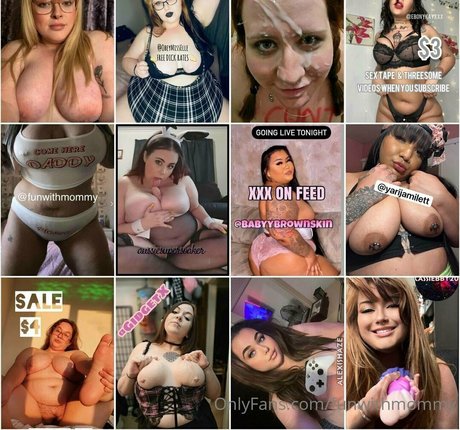 Foto di nudo di fuga di OnlyFans di Funwithmommy