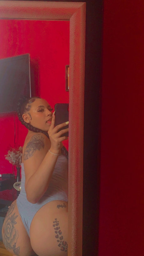 Foto di nudo di fuga di OnlyFans di Baddiebaddie