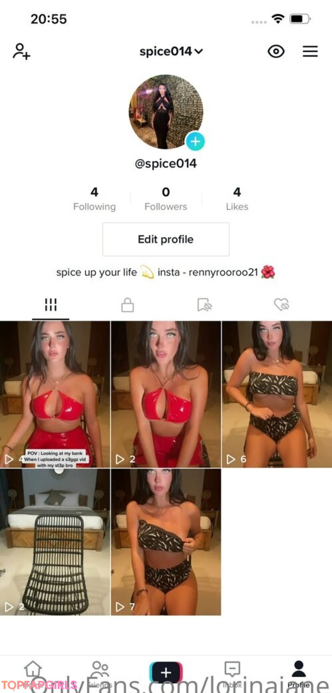 Foto di nudo di fuga di OnlyFans di Lorinajane #1385