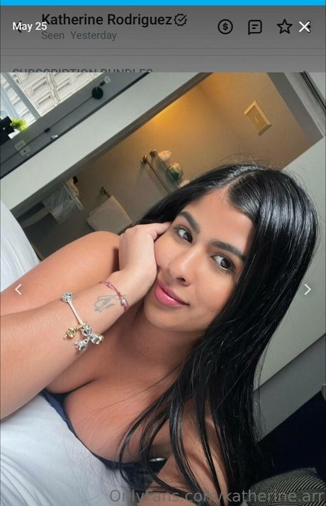 Foto di nudo di fuga di OnlyFans di Katherine Rodriguez