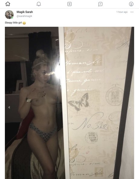 Foto di nudo di fuga di OnlyFans di Magik Sarah