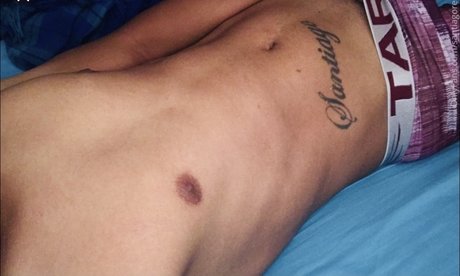 Foto di nudo di fuga di OnlyFans di Santiago Rendon