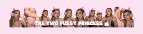 Foto di nudo di fuga di OnlyFans di Two Pussy Princess  