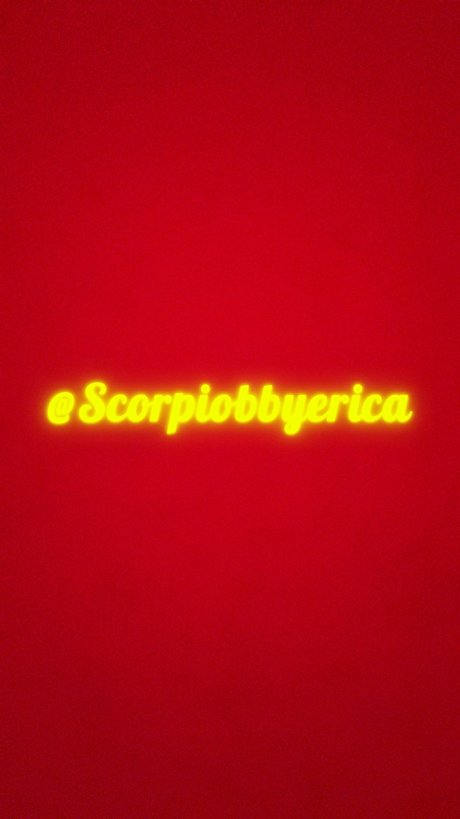 Foto di nudo di fuga di OnlyFans di Scorpiobbyerica