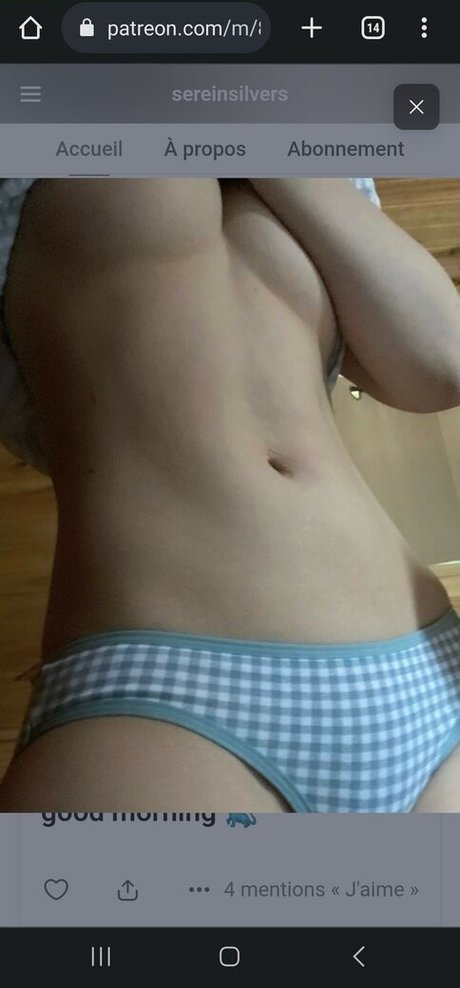 Foto di nudo di fuga di OnlyFans di Sereinsilvers