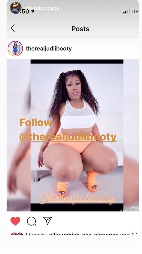 Foto di nudo di fuga di OnlyFans di Judii