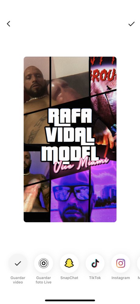 Foto di nudo di fuga di OnlyFans di Rafa Vidal