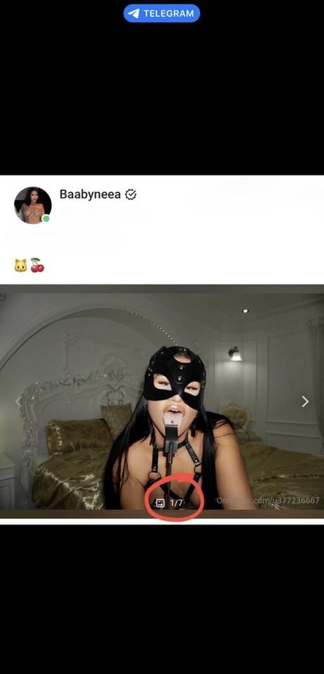 Foto di nudo di fuga di OnlyFans di Baabyneea