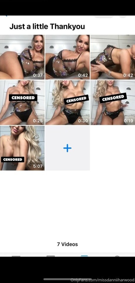 Foto di nudo di fuga di OnlyFans di Missdanniiharwood
