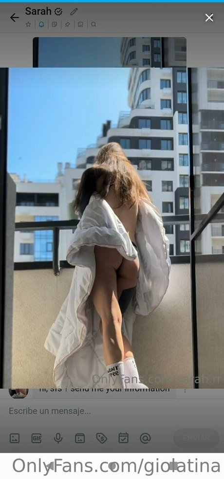 Foto di nudo di fuga di OnlyFans di Giolatina