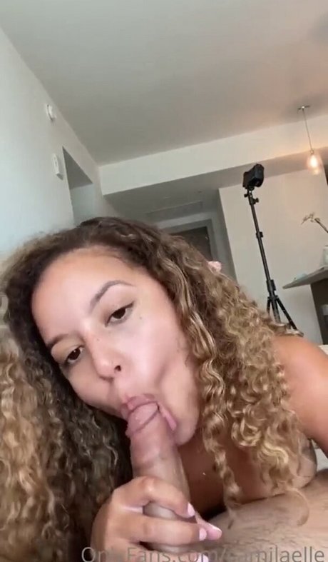 Foto di nudo di fuga di OnlyFans di Camila Elle