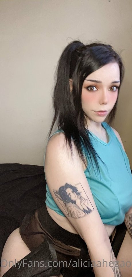 Foto di nudo di fuga di OnlyFans di Alicia Ahegao