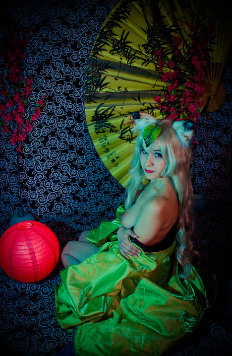 Foto di nudo di fuga di OnlyFans di Kitsune No Fullmoon