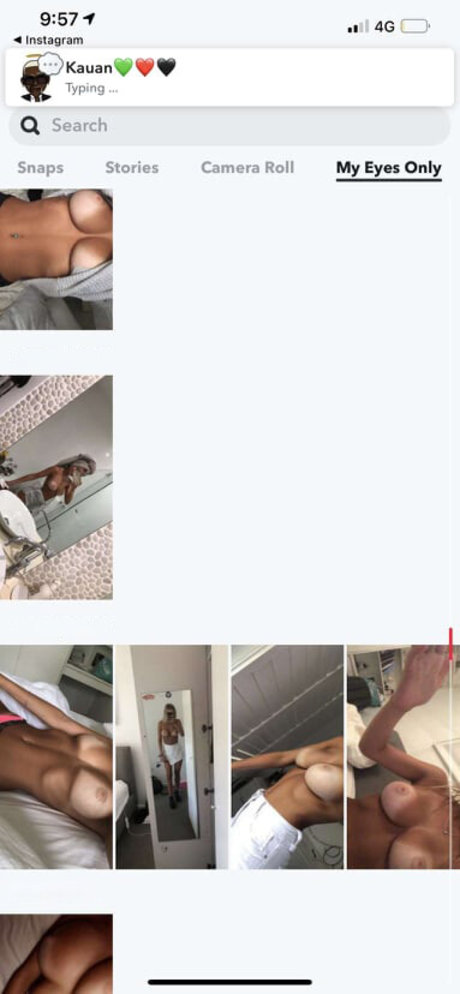 Foto di nudo di fuga di OnlyFans di Bianca Grace