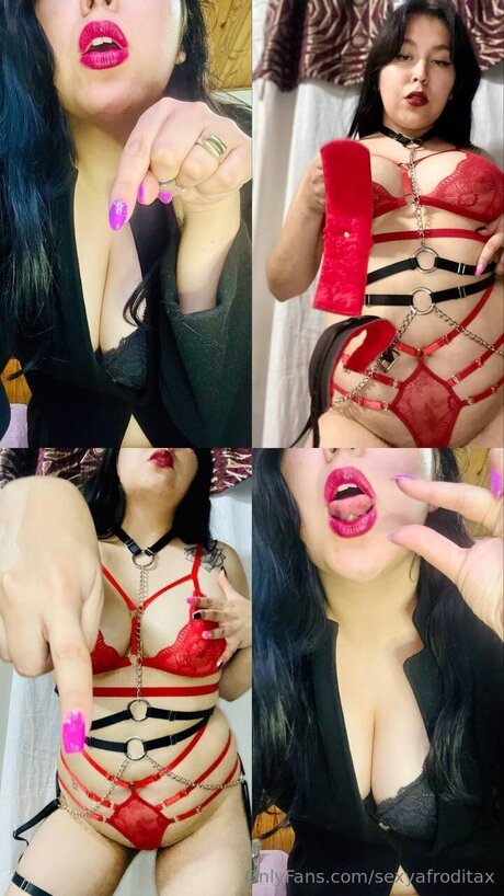 Foto di nudo di fuga di OnlyFans di Sexyafroditax